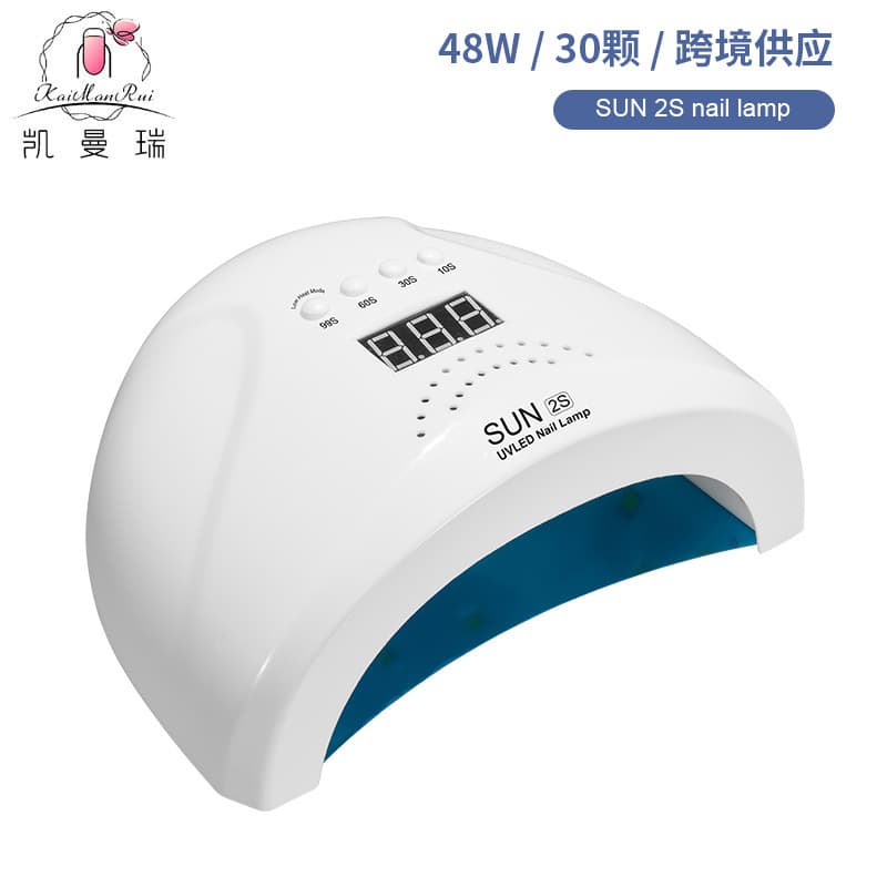 Convenient Manicure UV LED Light Therapy Lamp Quick Dry Nail Salon Professional Light Therapy Machine Sunone White Color