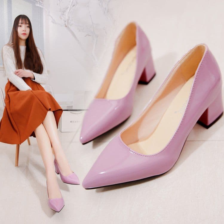 Size 35-50 47 Large Size Women's Shoes 46 Pink Flats Women's High Heels 48 Internet Celebrity 43 Pumps 42 Pointed Toe Shoes 41