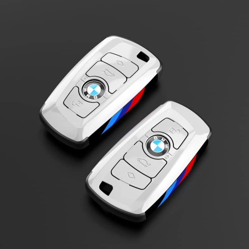 Special BMW 3 Series Sports Key Case 5 Series M3M5 Carbon Fiber Pattern Key Case x1x5x6 Three Color Bottom New Shell Buckle