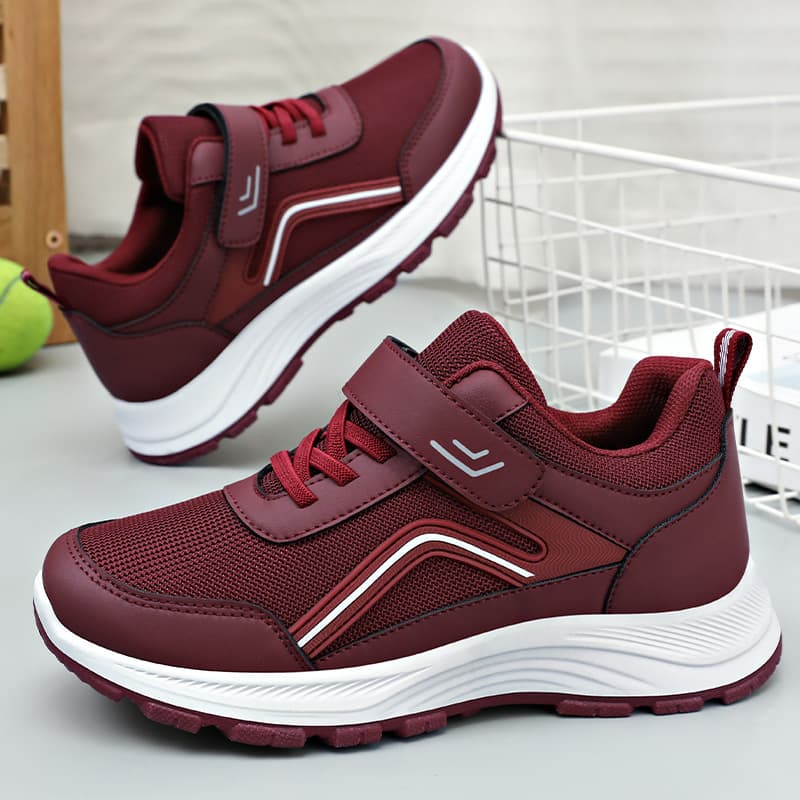 Walking Shoes for Seniors, Casual Running Shoes, New Summer Style with Velcro, Comfortable Unisex Shoes for Middle-aged and Elderly