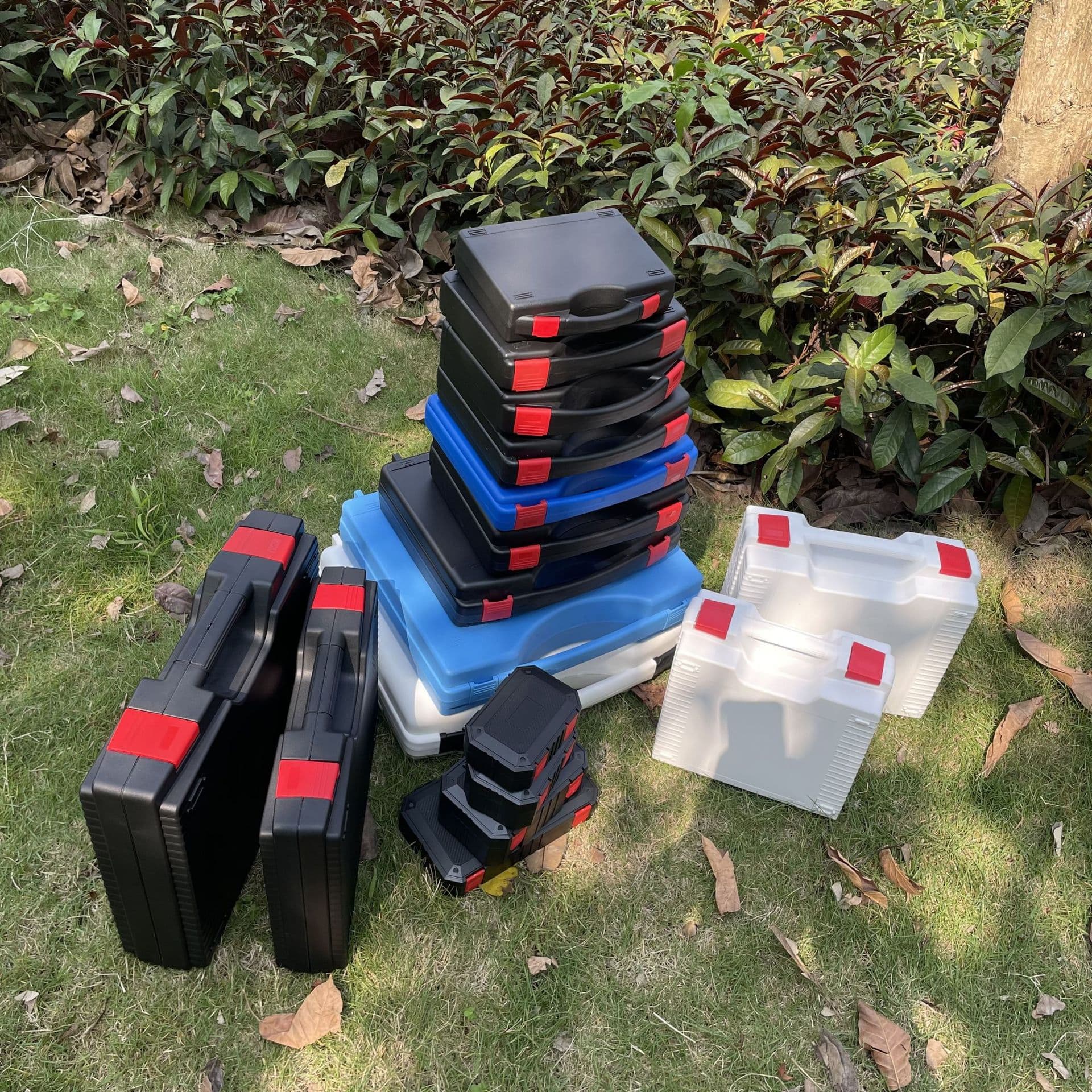 pp multifunctional portable plastic box small electronic accessories tool box instrument equipment protective box manufacturer direct sales
