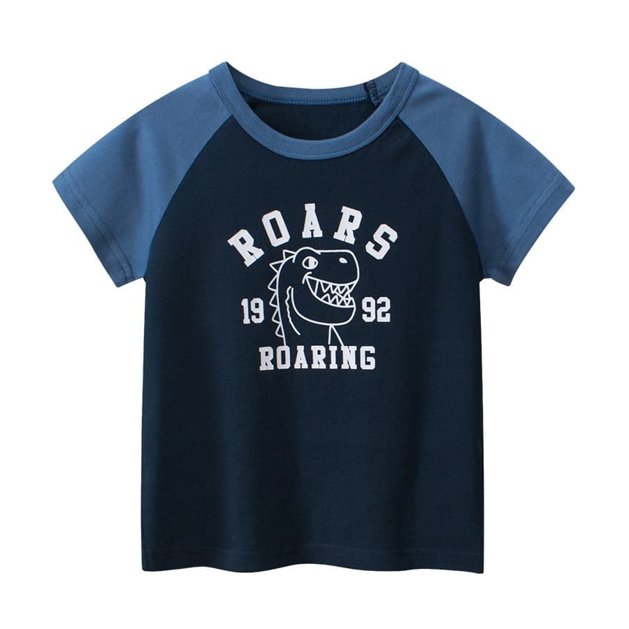 27kids Cross-border Kids Clothing 2025 Summer Korean Style Children's Short Sleeve T-Shirt Boys Baby Clothes Set Dropshipping