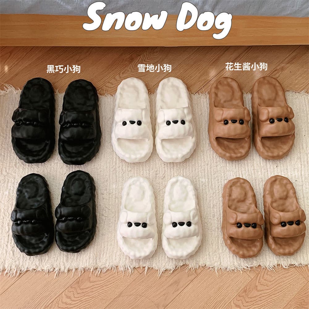 ins trendy children's sandals summer comfortable eva parent-child indoor and outdoor wear cute dog boys girls baby slippers
