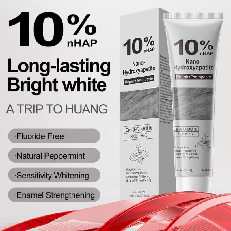 10% Nano-Hydroxyapatite Toothpaste available now!