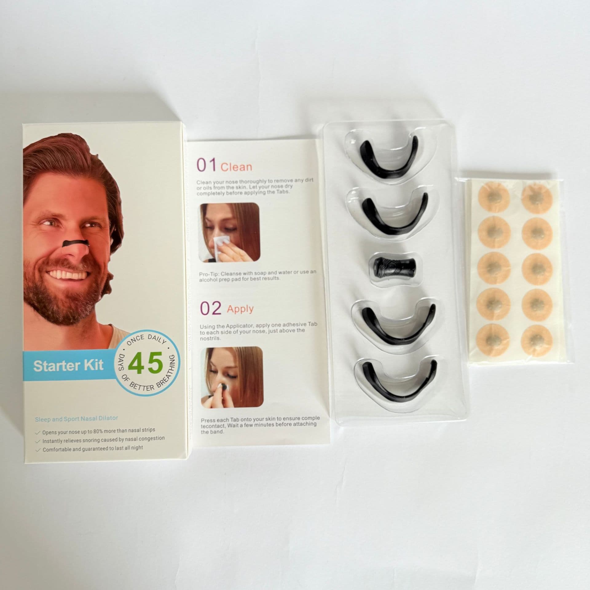 Factory Direct Cross-border Nasal Strip Breathing Expander AliExpress Bestseller Amazon Magnetic Nose Clip Nasal Strip