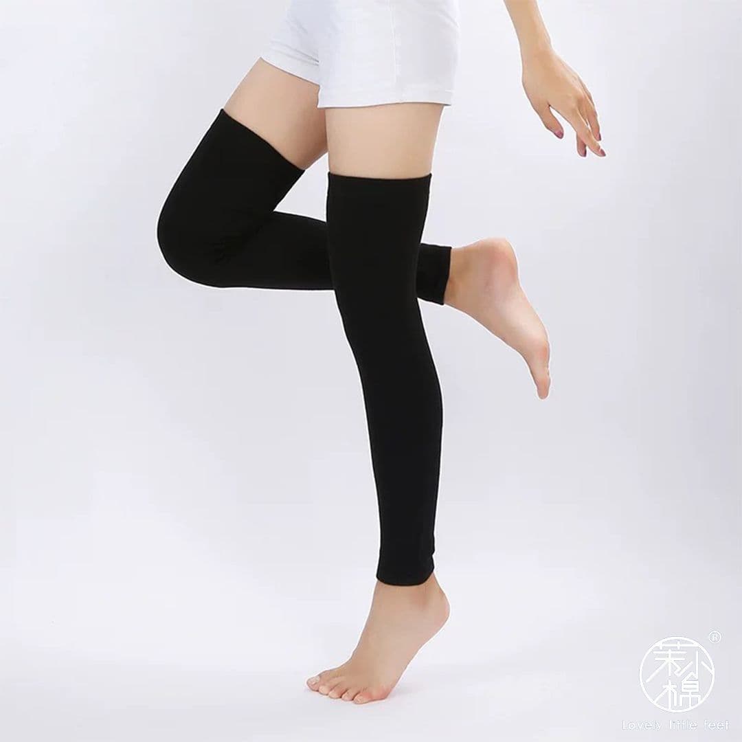 Cashmere Leg Warmers Over Knee Socks for Women, Thickened Sock Sleeves for Warmth, Extended Knee Protection in Autumn and Winter