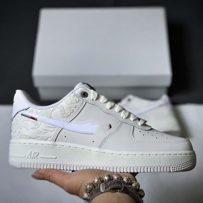 Putian Original Nike Official Air Force 1 Year of the Horse Limited Edition New Board Shoes AF1 Unisex Casual Thick Sole Shoes