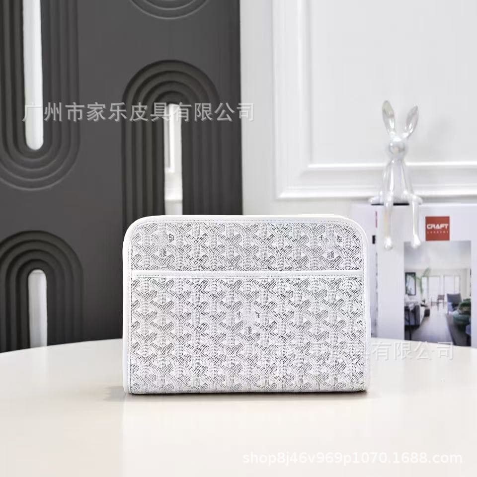 Foreign Trade Dog Tooth Women's Makeup Bag Large Capacity Storage Bag Toiletry Bag Accordion Bag Envelope Bag Camera Bag Tofu Bag