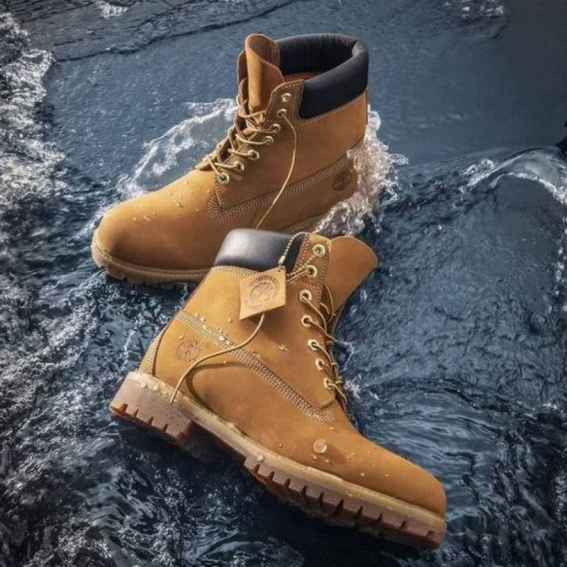 2026 New Putian Snow Boots Men's Leather Boots Indestructible High-top Yellow Boots Martin Boots Unisex Sports Outdoor