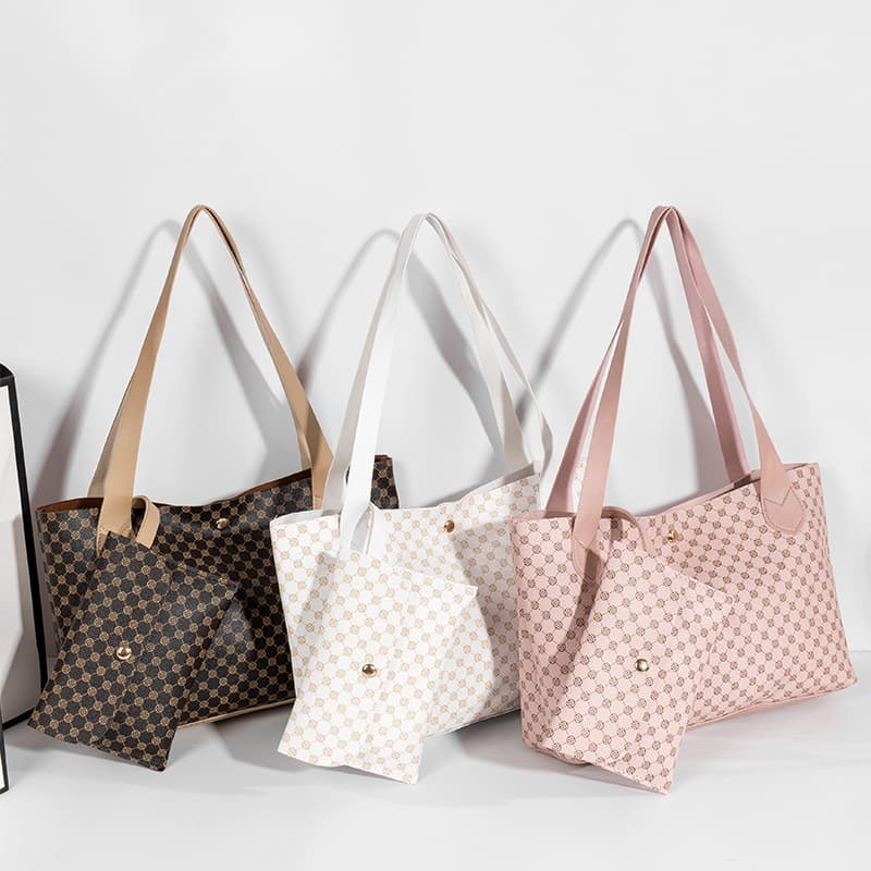 Bag large capacity women's bag 2022 trendy shoulder bag hand bag mother-in-law bag two-piece set handbag tote bag