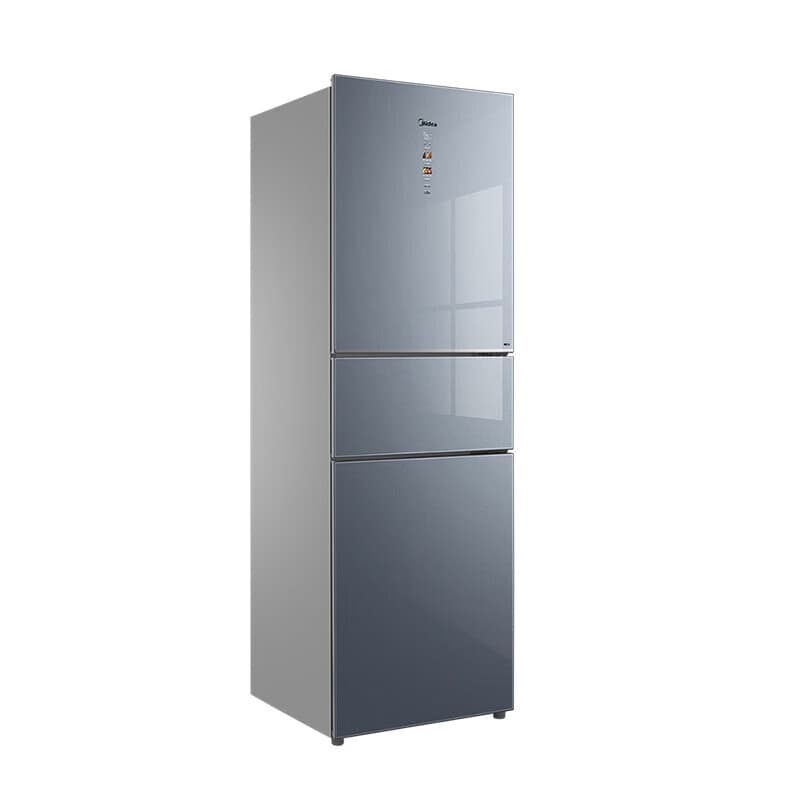 Midea Home Refrigerator Three Door Variable Temperature Air Cooling Frost Free Top Energy Efficiency Inverter Smart BCD-271WTGPZM