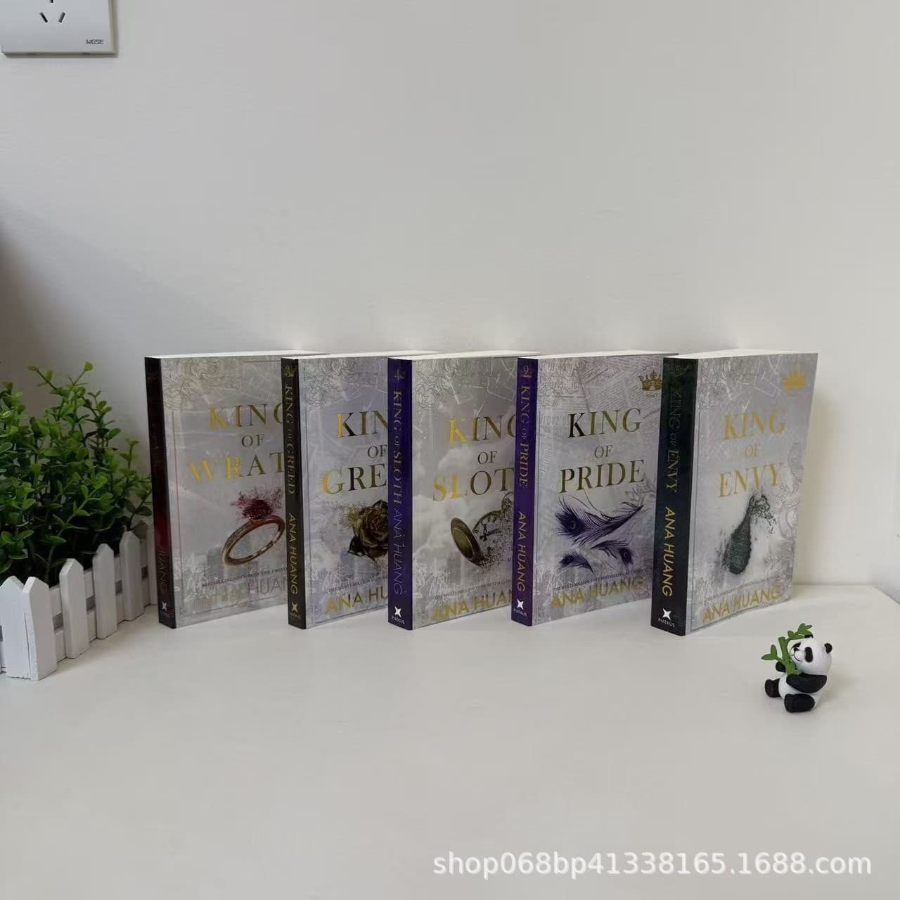 King of Pride Series Volumes 1-5 King of Pride King of Greed Romance Novels in English