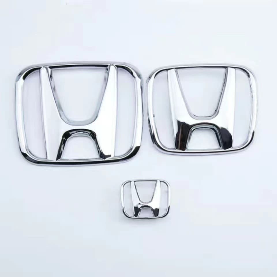 Suitable for Honda Fit Civic Fengfan Accord Jed CRV Binzhi Modified H-Emblem Steering Wheel Badge Front and Rear Badge