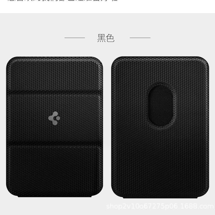 Spigen is suitable for Apple 13 magnetic card holder iphone14pro wallet MagSafe holder card holder accessories
