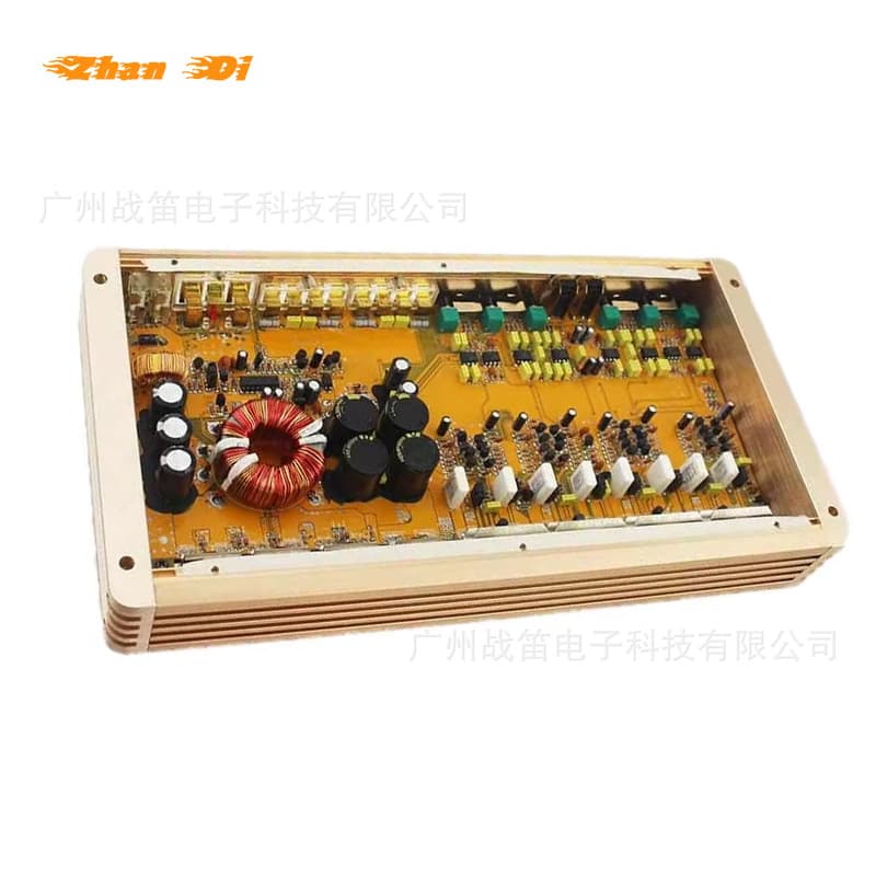 High-Quality 4-Channel AB Class Car Audio 4×120W Amplifier 12V Car Stereo Power Amplifier