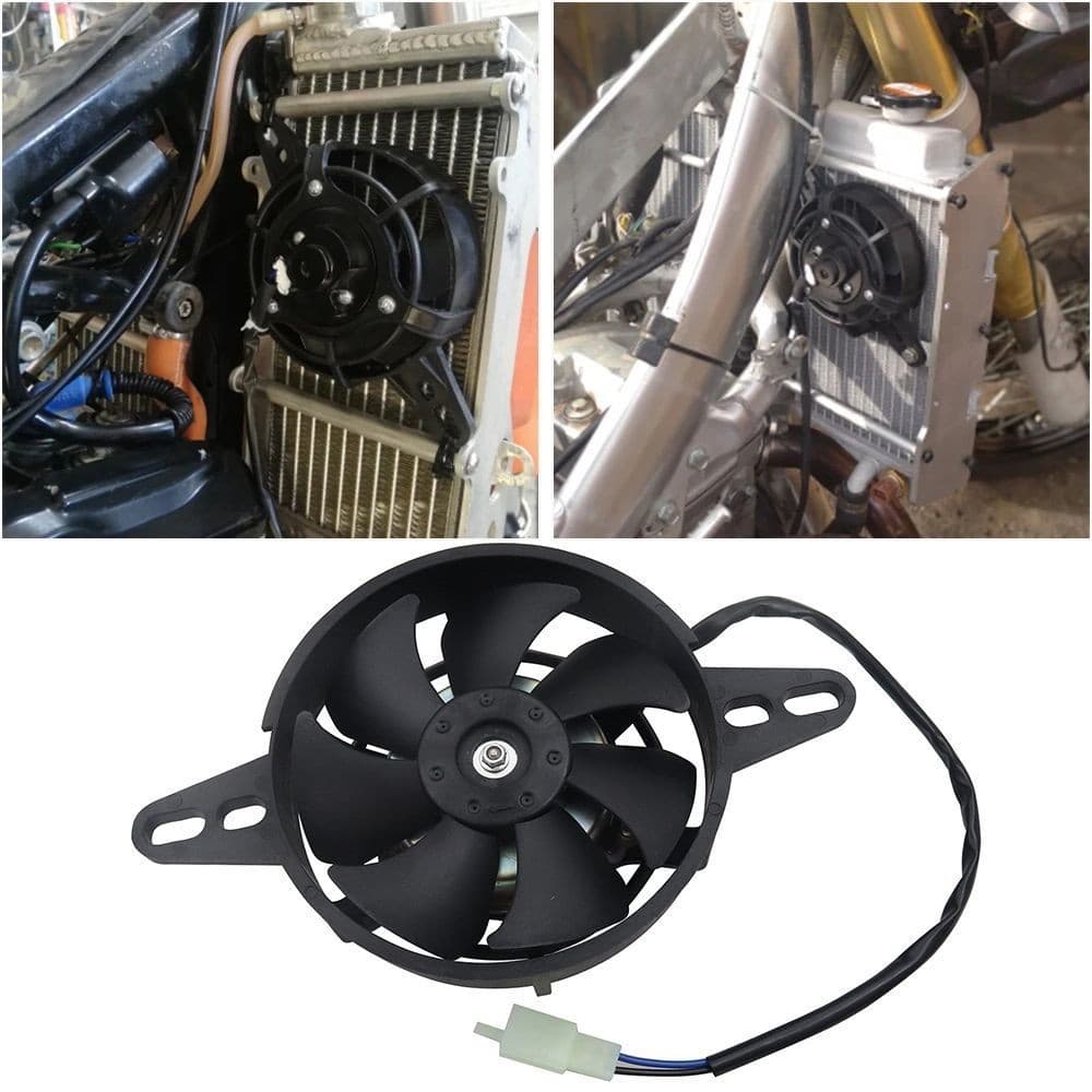 Radiator Fan ATV Sand Cart Motorcycle Modification Accessory 150-250cc Water-Cooled Specific