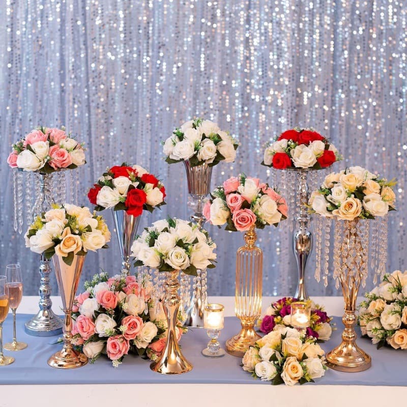Romantic Ambiance Scene Decoration Artificial Flowers Make Weddings More Beautiful, Personalized Trendy Wedding Car Decor for Southeast Asia and North America
