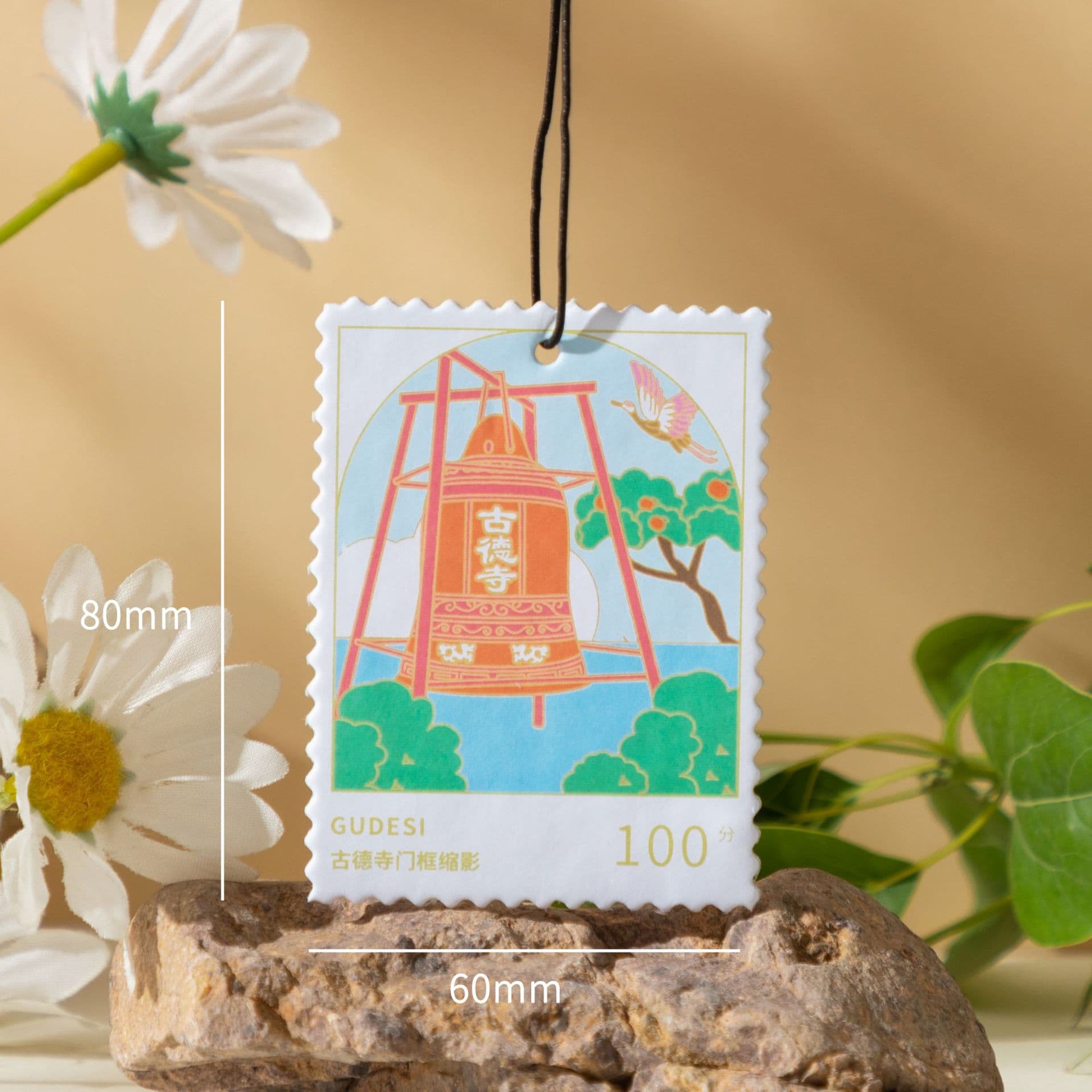 Wuhan City Gifts: Gude Temple Incense Cards, Landmark Building Theme, Travel Agency/Tour Guide Souvenirs Source
