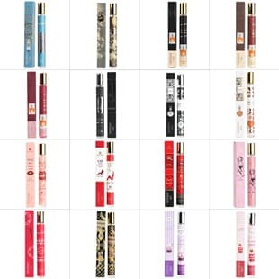 35ml Glass Test Tube Perfume Bottle for Middle East Arab Cross-Border Trade, Dubai Long-Lasting Fragrance, Wholesale Stock Available
