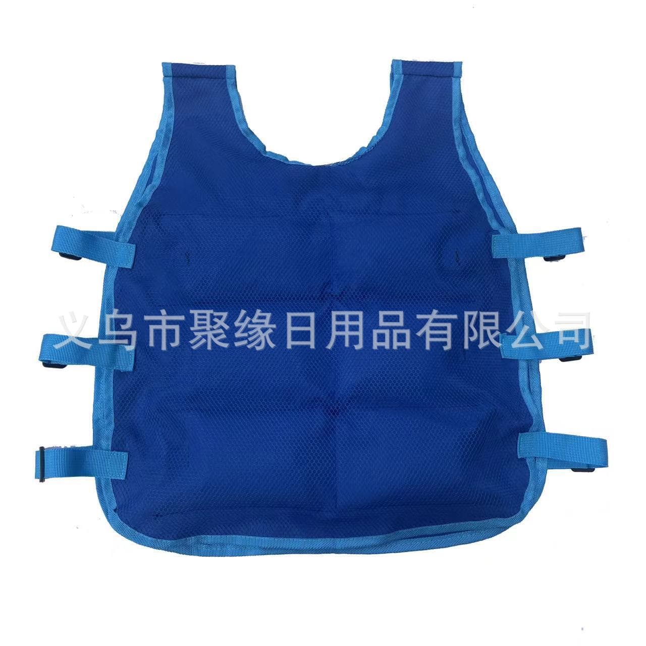 Ice Bag Cooling Vest, Outdoor High-Temperature Sanitation Cooling Vest, Workwear for Heatstroke Prevention, Factory Stock
