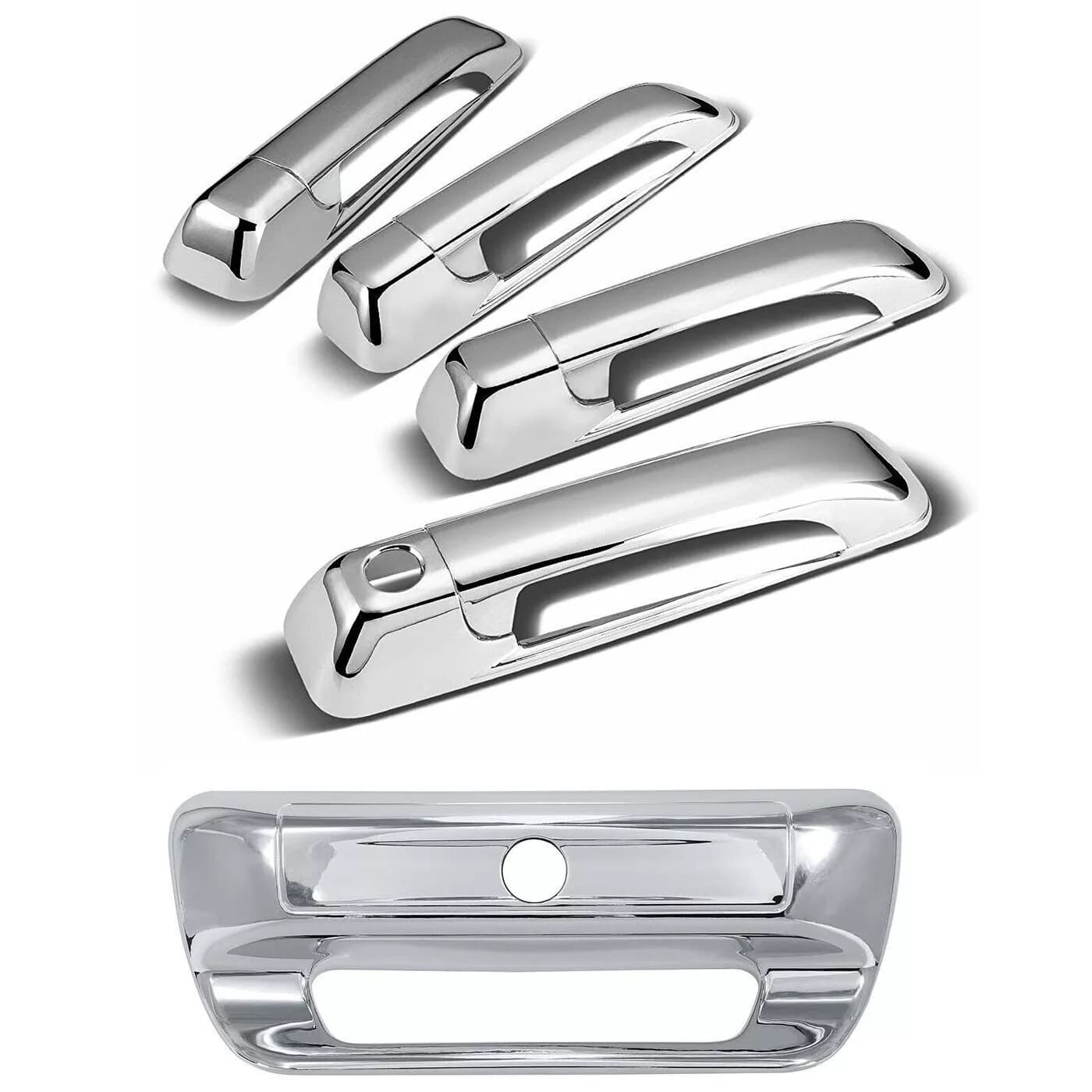 Applicable to 22-25 Dodge RAM 2500/3500 Plating Handle Cover Four Door Handle Cover Rear Handle Cover