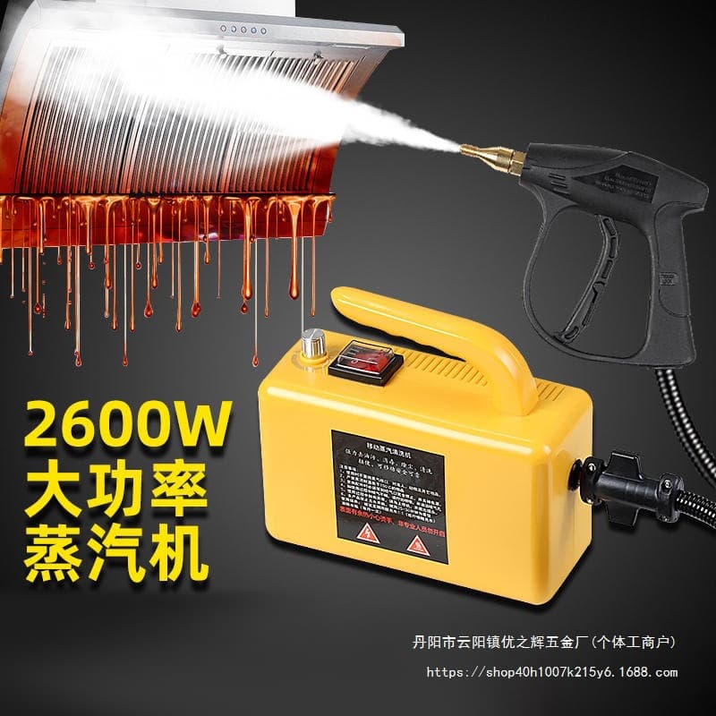 High-Pressure High-Temperature Steam Cleaner Small Household Disinfection for Air Conditioners, Kitchen Range Hoods, Grease Cleaning Machine Wholesale