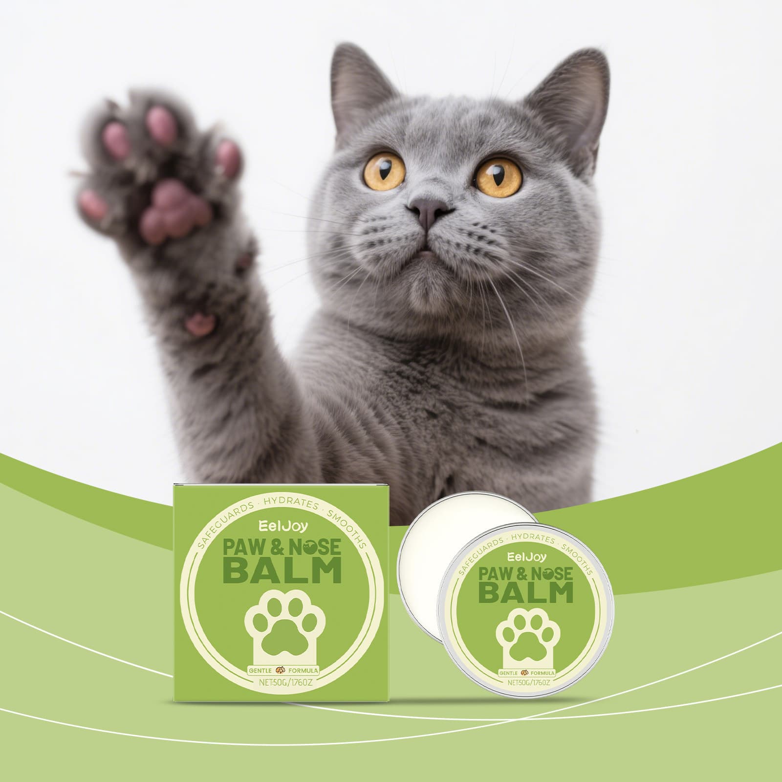 EELJOY Pet Moisturizing Paw Balm, Gentle Care for Dog Paws, Hydrating Moisturizing Paw Pad Care