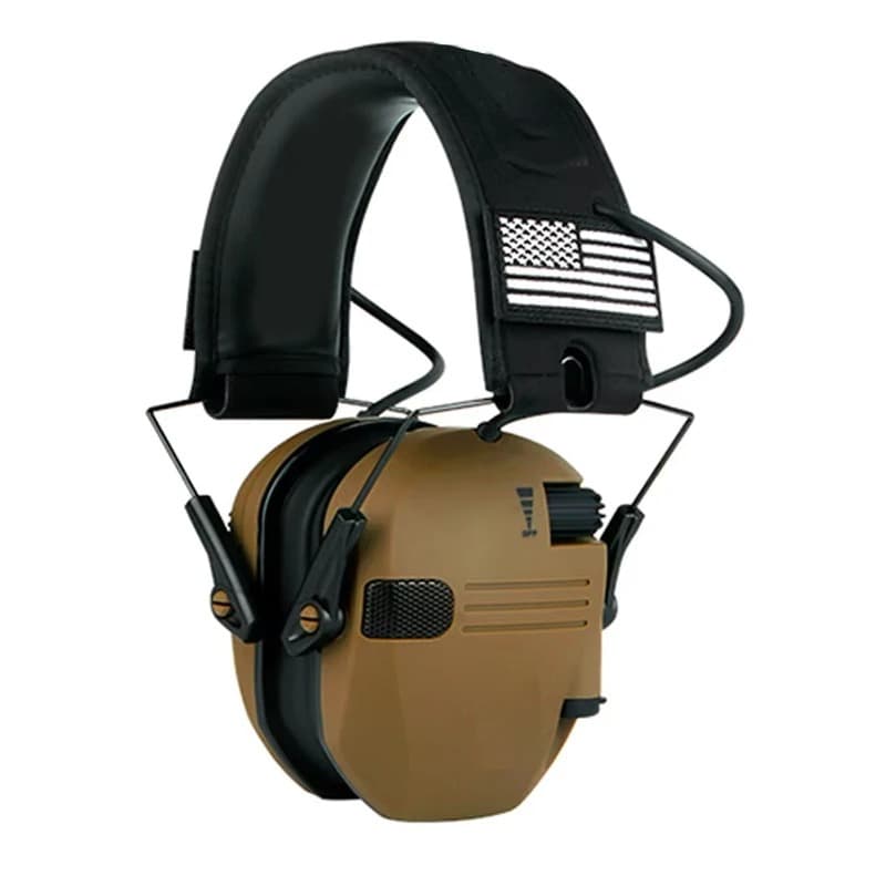 Noise Cancelling Earmuffs Outdoor Shooting Headphones Smart Noise Reduction Earmuffs Tactical Electronic Hearing Protection Earmuffs