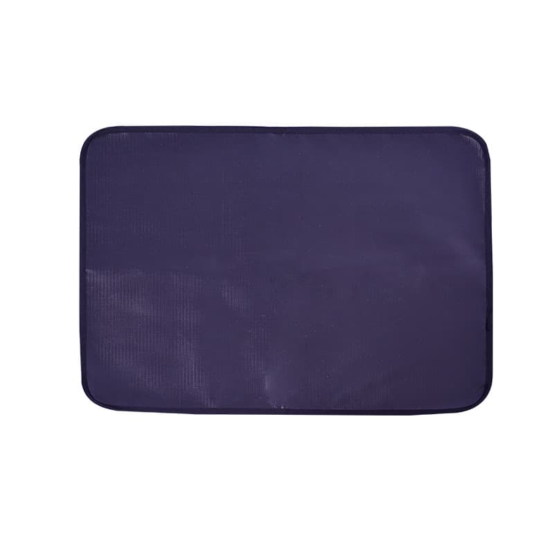48-inch Outdoor Camping Grill Fire Pit Mat, High-Temperature Resistant Fiberglass Silicone Flame Retardant Pad, BBQ Grill Ground Mat