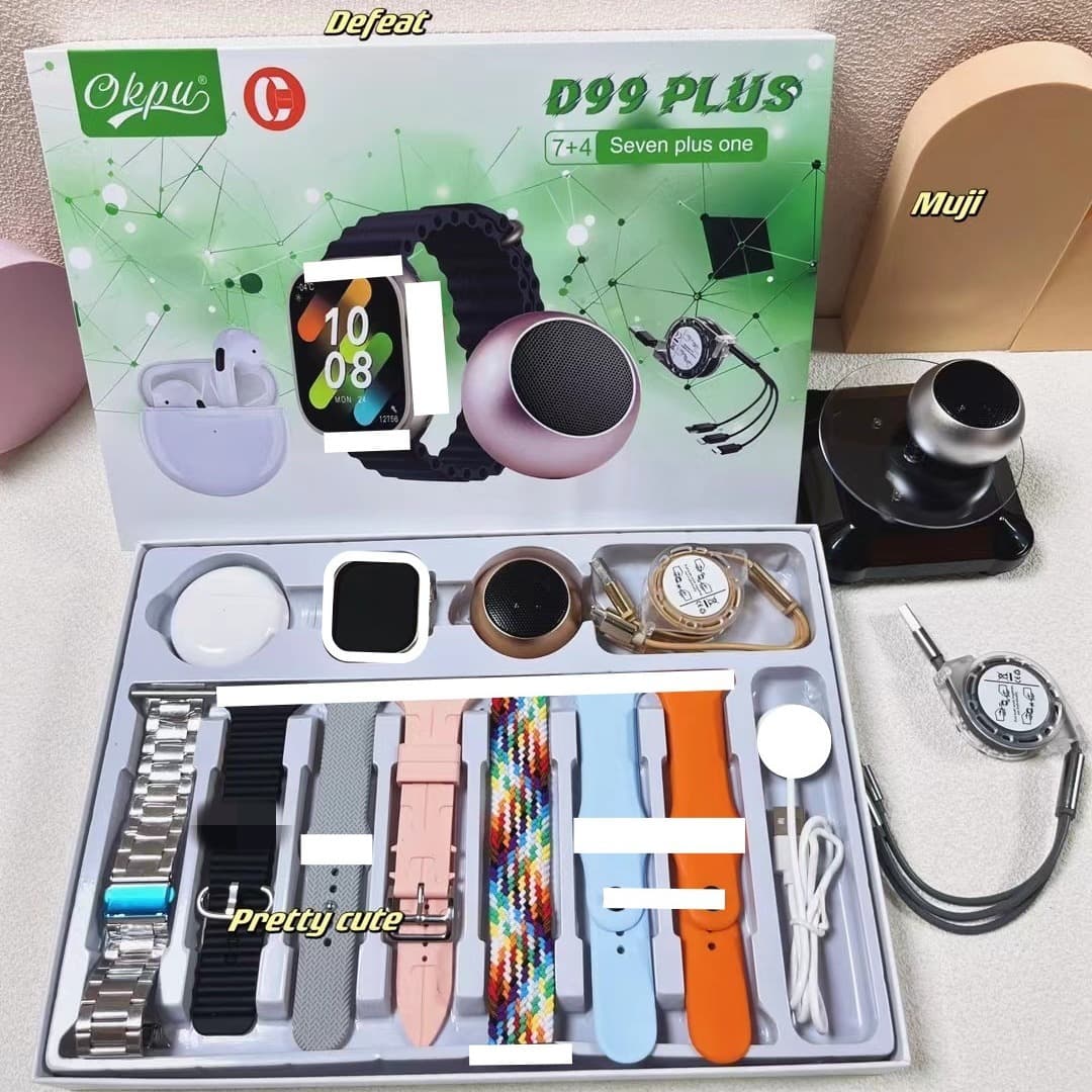 D99plus Smart Watch for Men Bluetooth Calling S10 Sports Heart Rate Ultra