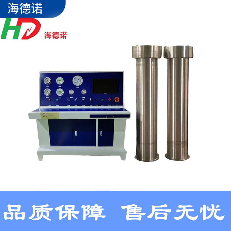 Hydenor Cylinder External Measurement Hydraulic Test Machine for Residual Deformation Rate Testing, Water Pressure Testing Equipment