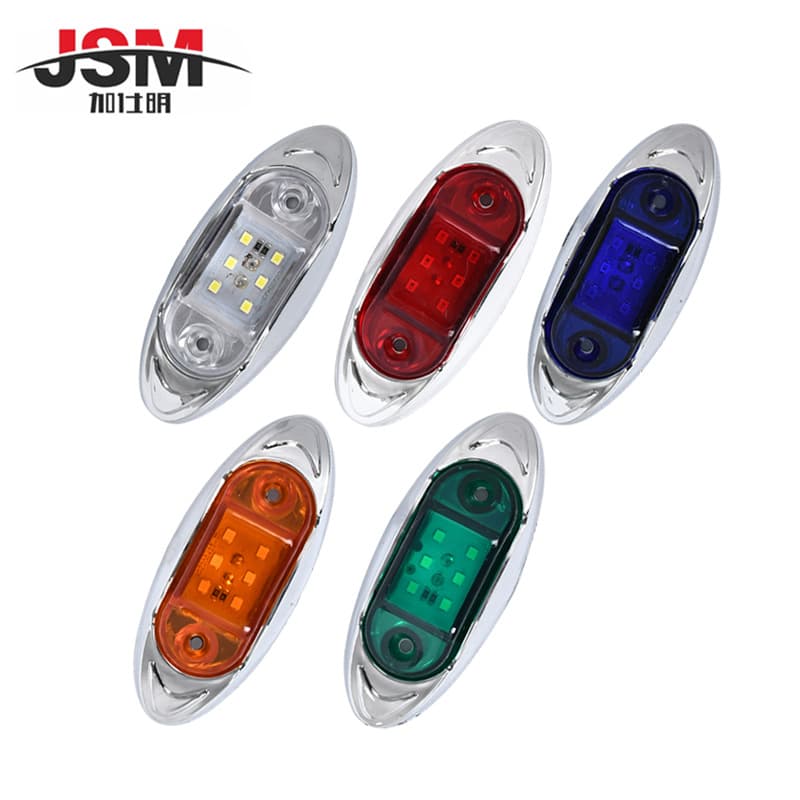 Manufacturer supplies truck side lights, width indicators, 24V 6LED truck side lights, trailer warning lights, brake lights