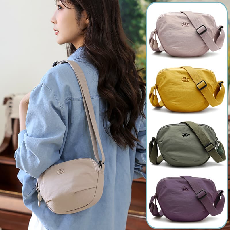 Masha's Simple and Lightweight Shell Bag, Korean Style Fashionable Shoulder Crossbody Bag, Casual Versatile Lightweight and Exquisite Women's Bag