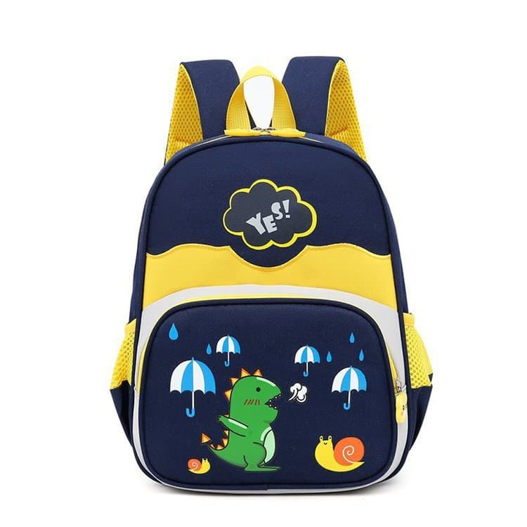 Cartoon Dinosaur Kids Backpack for Kindergarten Preschool Children Ages 3-4-6 Boys Girls Toddler School Bag