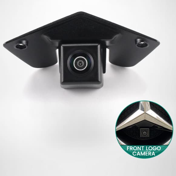 Viano Vito ABCEG GL SLK GLK SL R CCD Logo Mark Front View Night Vision Camera