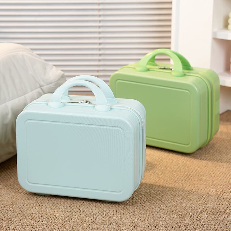 14 inch Portable Cosmetic Case Handbag Storage Case Mother-child Case Cute Cartoon Gift Box Mini Small Luggage