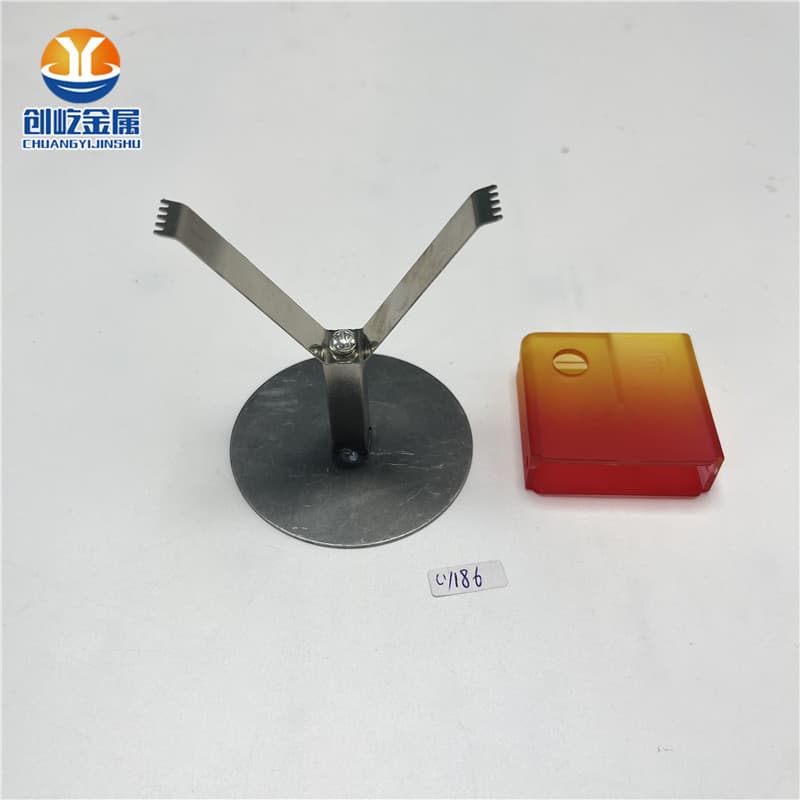 Automatic Spraying Line Rotating Fixture Metal Parts Spraying Fixing Clip Cross Round Bottom 40-Pack CY186 217