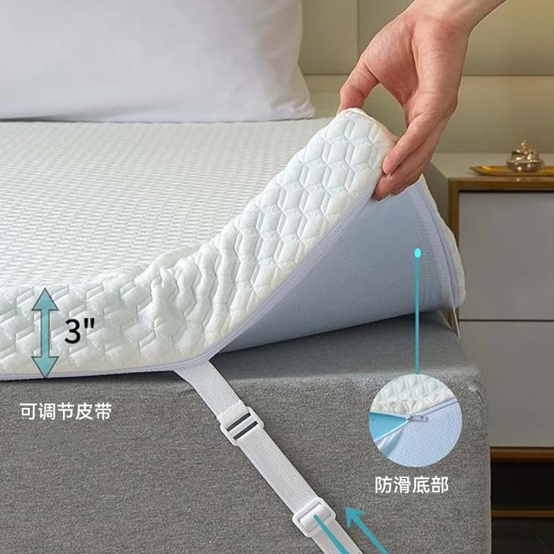 Cross-border Amazon Roll Pack Zero Pressure Bed Mattress High Density Sponge Foam Thin Pad Soft Slow Rebound Memory Foam Mattress