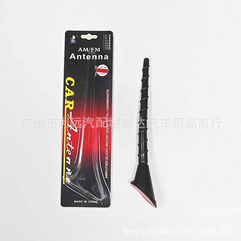Car Antenna Screw Mount, No-Drill Adhesive Universal Antenna Roof Decoration Antenna T-02008