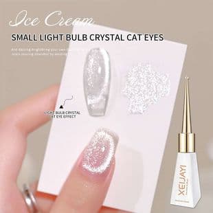 Large Bubble Cat Eye Gel Crystal Cat Eye Overlay Any Base Color Cat Eye Nail Gel Factory Wholesale