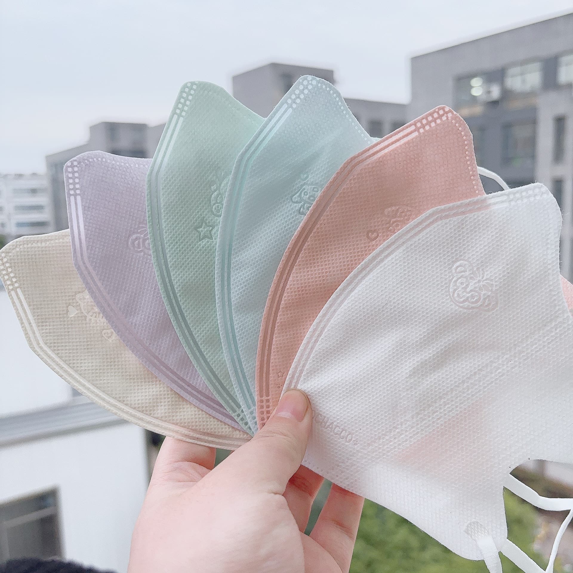 Breathable 3D Disposable Adult Mask, Fashionable Minimalist Macaron Mask, Instagram Popular Mask, High Aesthetics