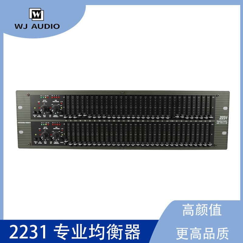 Wholesale 2231 Professional Equalizer Wedding Stage Performance Audio Equalizer KTV Microphone Professional Tuner