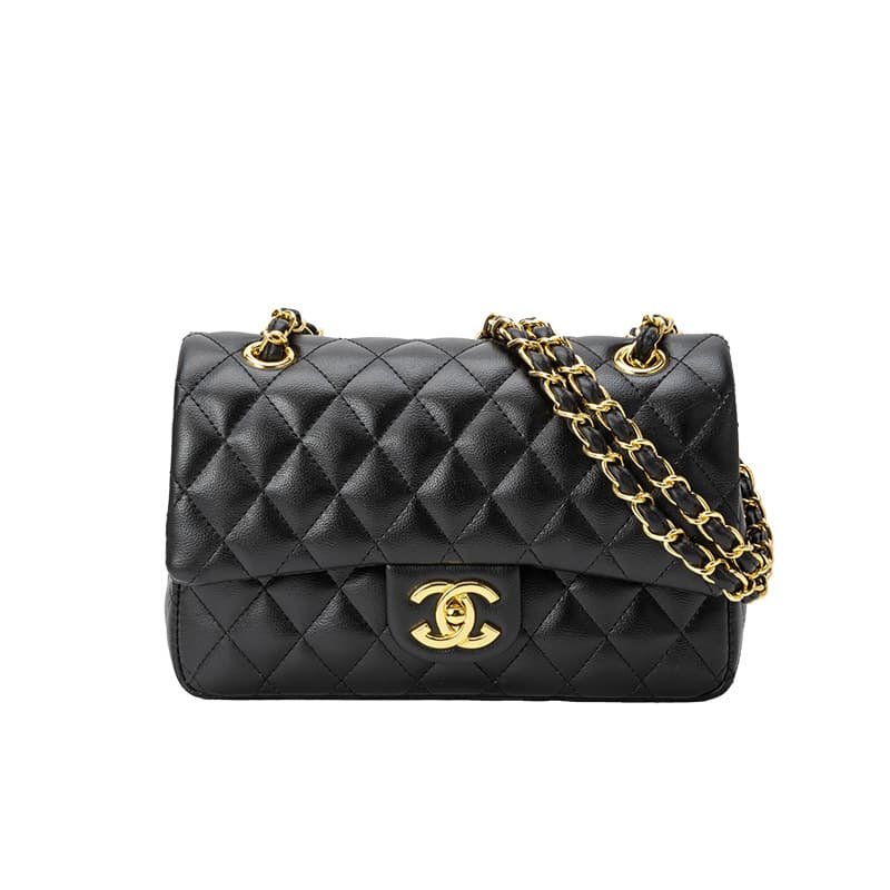 2025 New Chanel CF Classic Versatile Diamond-Quilted Chain Lady Bag Fashion Genuine Leather Shoulder Crossbody Bag