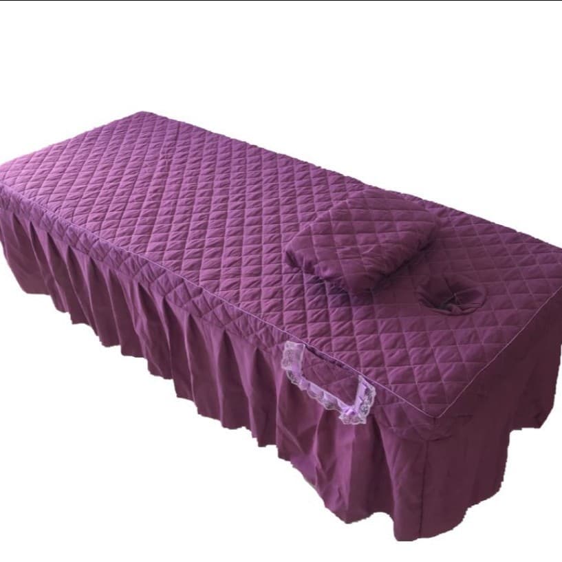 Thickened Bed Sheet Single Piece Therapy Simple Massage Bed with Hole Bed Sheet Massage Table Sheet Shampoo Bed Wholesale Free Shipping