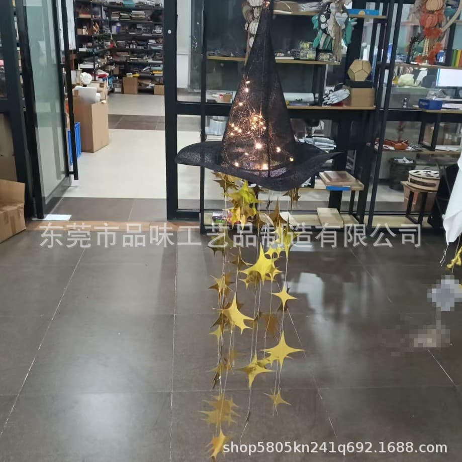 Best-selling Lighted Witch Hat Hanging Chime
