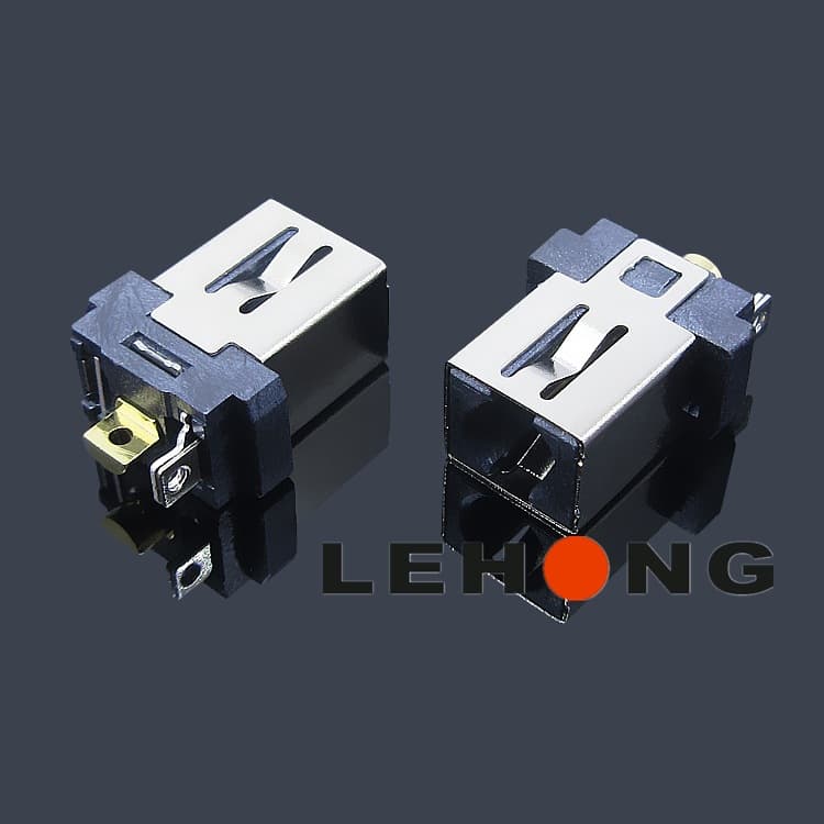 DC-401-13 Solder Wire Type/180-Degree Wiring Female Jack/4.0 Female Jack DC Power Socket/DC Jack