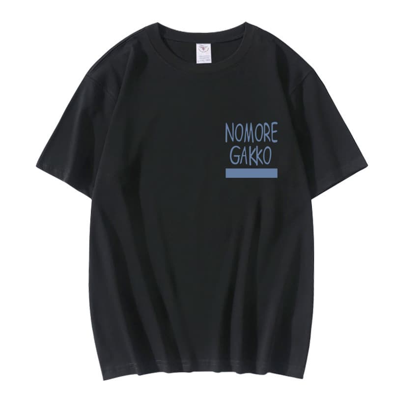 Bocchi the Rock! Anime Merch Hitori Gotoh Summer T-Shirt Bocchi-chan Short Sleeve Cosplay Costume 100% Cotton