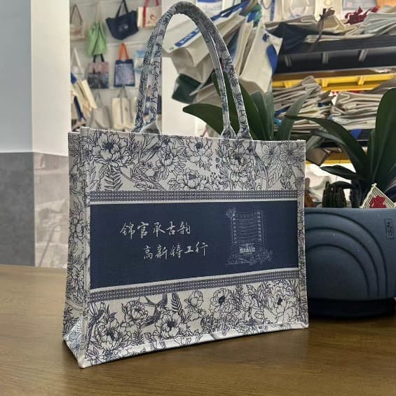 Laminated Canvas Tote Bag Custom Logo Tote High-End Full-Print Logo Source Factory Waterproof 3D Printing