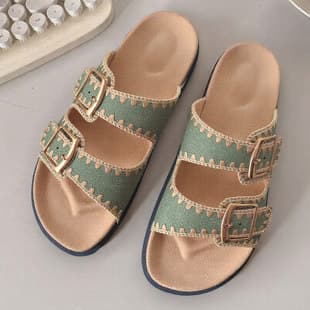 2026 New Birkenstock Sandals for Women, Outdoor Fashion Casual One-Strap Birkenstock Sandals, Cross-Border Supply, Europe-America Collaboration