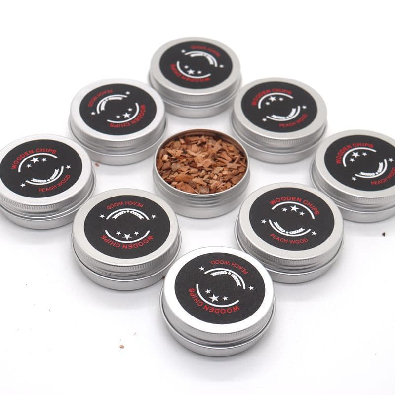 Spot wooden cocktail smoker whiskey wood chip bartender smoker foreign wine ice particle smoker set